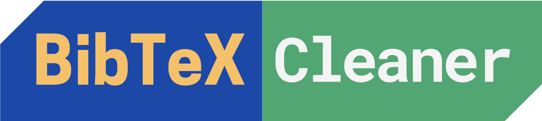 BibTeX Cleaner